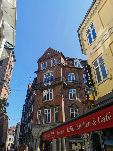 Copenaghen Danimarca Luglio 2019 Copenaghen Estate Bella Architettura Viaggio Sfondo — Foto Stock