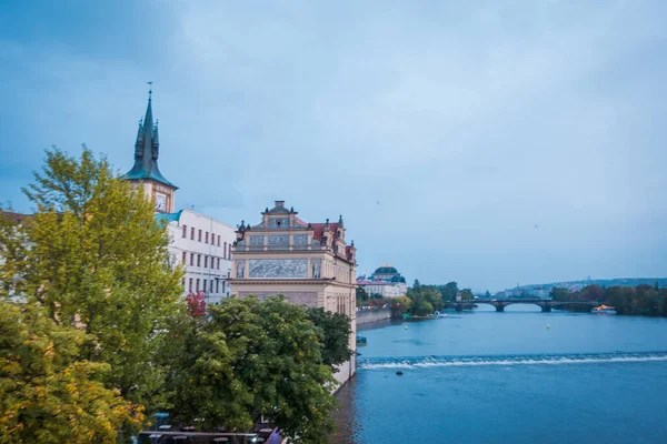 Prag Tschechische Republik September Schöne Straßen Und Architektur Des Herbstlichen — Stockfoto