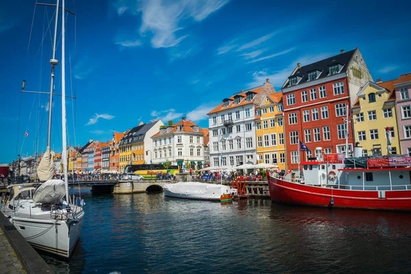 Kopenhagen Denemarken Juli 2019 Mooie Kopenhagen Architectuur Reizen Rond Kopenhagen — Stockfoto