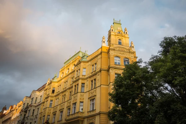 Starověká Architektura Velkolepé Prahy — Stock fotografie