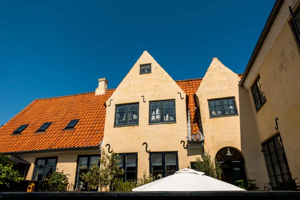 Beautiful Danish architecture in a picturesque village