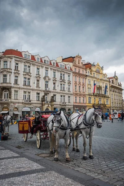 Praga República Checa Septiembre 2019 Hermosas Calles Arquitectura Otoño Praga — Foto de Stock