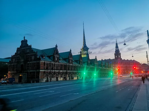 Copenaghen Danimarca Luglio 2019 Copenaghen Estate Bella Architettura Viaggio Sfondo — Foto Stock