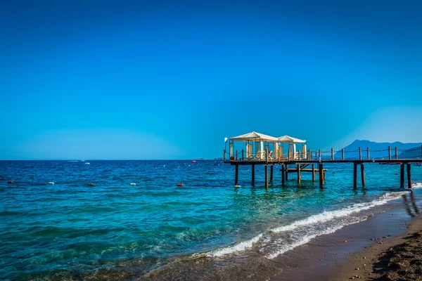 Tatil beldesinde muhteşem sahil