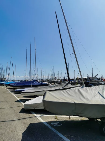 Bellissimo Villaggio Mare Danimarca — Foto Stock