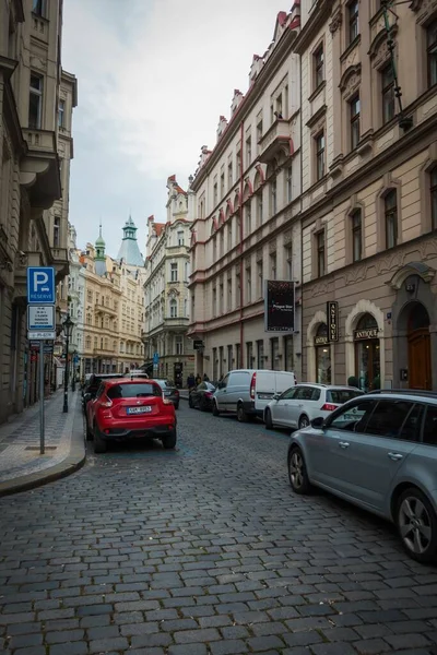 Prag Tjeckien September Vackra Gator Och Arkitektur Höst Prag — Stockfoto