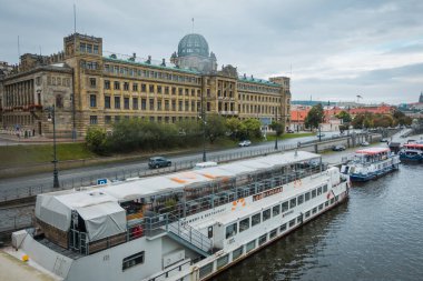 Prag, Çek Cumhuriyeti - 21 Eylül, Prag 'ın güzel sokakları ve mimarisi