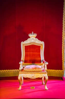 COPENHAGEN, DENMARK - July 24: Interior of Rosenborg Castle