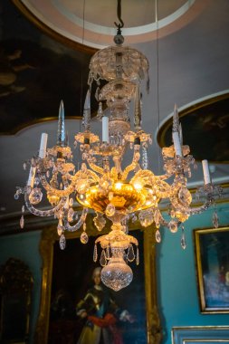COPENHAGEN, DENMARK - July 24: Interior of Rosenborg Castle