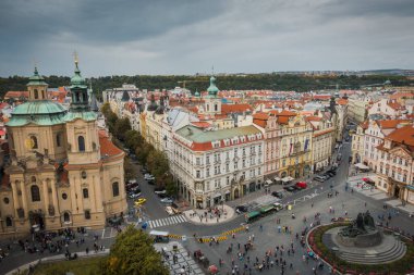 Ortaçağ Prag 'ının muhteşem mimarisi, Avrupa seyahati.