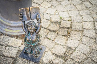 Wroclaw 'ın muhteşem, güzel sokakları