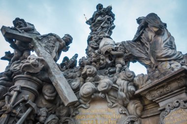 Prag, Çek Cumhuriyeti - 21 Eylül, Prag 'ın güzel sokakları ve mimarisi