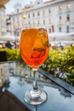 Güz Prag 'ın güzel sokakları ve mimarisi