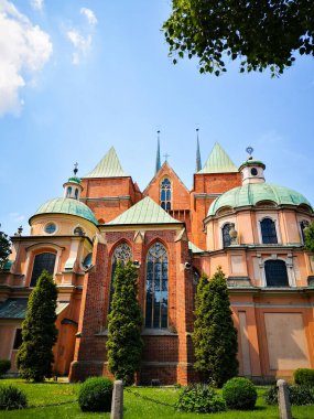 Muhteşem Wroclaw sokakları, seyahat arka planı