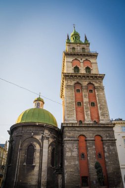 Kopenhag, Danimarka - 23 Temmuz 2019. Kopenhag Şehri, Danimarka, İskandinavya. Güzel bir yaz günü