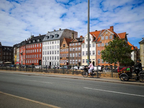 Copenhaga Dinamarca Julho 2019 Ruas Bonitas Copenhaga Fundo Viagem — Fotografia de Stock