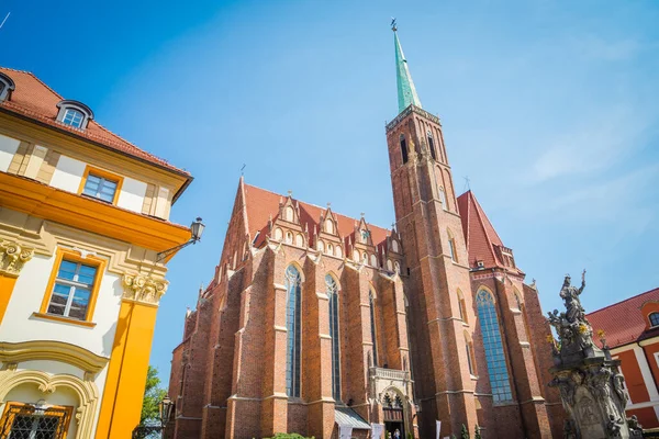 Wrocaw Polonia Junio 2019 Hermosas Iglesias Wroclaw — Foto de Stock