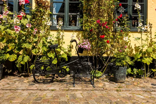 Kopenhag Danimarka Temmuz 2019 Resimli Bir Köydeki Güzel Danimarka Mimarisi — Stok fotoğraf