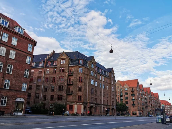 Kopenhagen Denemarken Juli 2019 Kopenhagen Zomer Mooie Architectuur Reizen Achtergrond — Stockfoto