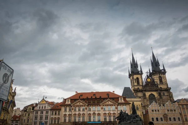 Praha Česká Republika Září2019 Krásné Ulice Architektura Podzimu Praha — Stock fotografie