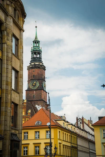Wrocaw Polonia Junio 2019 Wroclaw Casas Calles Ciudad Wroclaw Paisaje — Foto de Stock