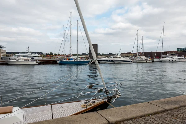 Vacker Köpenhamn Arkitektur Resa Runt Köpenhamn — Stockfoto