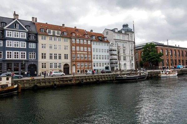 Kopenhagen Dänemark Juli 2019 Schöne Kopenhagener Architektur Reise Durch Kopenhagen — Stockfoto