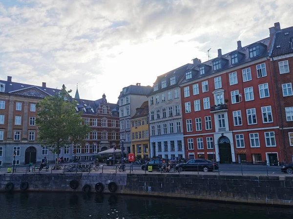 Köpenhamn Danmark Juli 2019 Köpenhamn Sommar Vacker Arkitektur Resa Bakgrund — Stockfoto