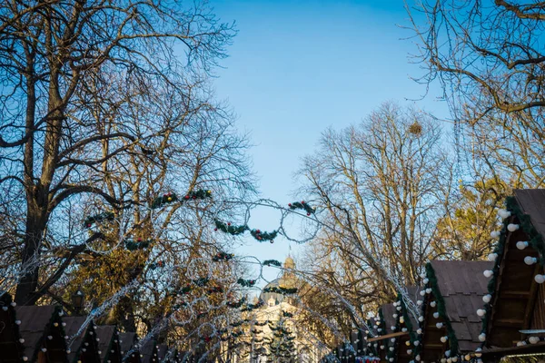 Lviv Ukraine Janvier 2019 Magnifique Hiver Lviv Architecture Rues — Photo