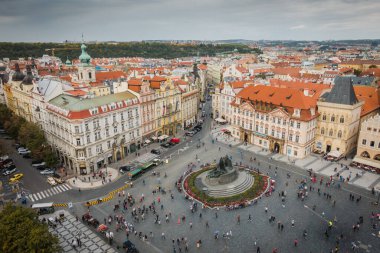 Ortaçağ Prag 'ının muhteşem mimarisi, Avrupa seyahati.