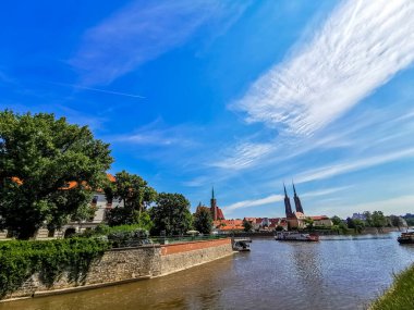 Antik Avrupa şehrinin sokakları ve meydanları