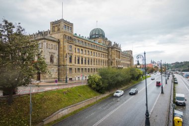 Prag, Çek Cumhuriyeti - 21 Eylül, Prag 'ın güzel sokakları ve mimarisi