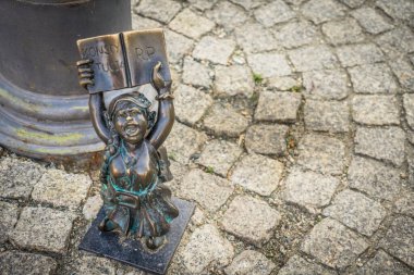 Wroclaw 'ın muhteşem, güzel sokakları