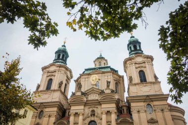 Prag, Çek Cumhuriyeti - 21 Eylül, Prag 'ın güzel sokakları ve mimarisi