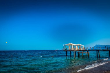 Tatil beldesinde muhteşem sahil