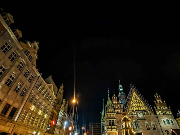 Strade Piazze Dell Antica Città Europea — Foto Stock