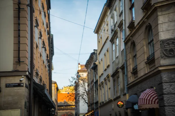 Lviv Oekraïne Januari 2019 Prachtige Winter Lviv Architectuur Straten — Stockfoto