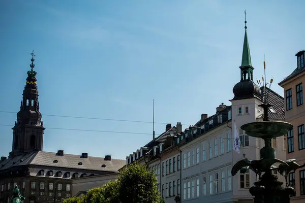 Copenhague Dinamarca Julio 2019 Copenhagen City Dinamarca Escandinavia Hermoso Día — Foto de Stock