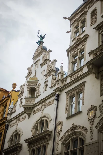 Beautiful Streets Architecture Autumn Prague — Stock Photo, Image