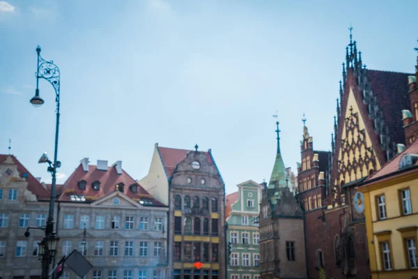 Wrocaw Polonia Junio 2019 Hermoso Pintoresco Centro Wroclaw — Foto de Stock