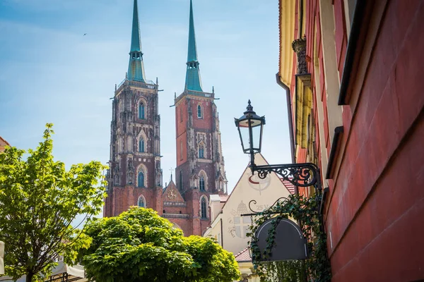 Wrocaw Pologne Juin 2019 Belles Églises Wroclaw — Photo