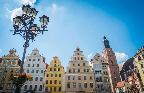 Wrocaw Polônia Junho 2019 Centro Bonito Pitoresco Wroclaw — Fotografia de Stock