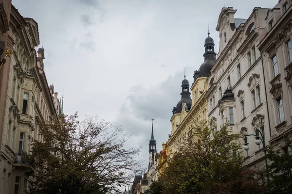 Praag Tsjechië September 2019 Prachtige Straten Architectuur Van Herfst Praag — Stockfoto