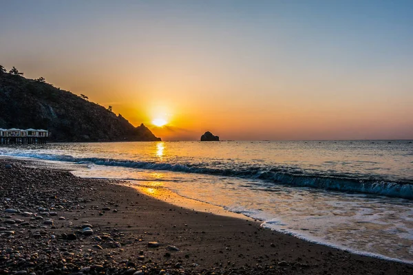 Sea Beach Sunrise — Stock Photo, Image