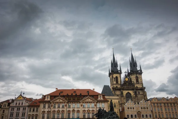 Prag Tschechien September 2019 Schöne Straßen Und Architektur Des Herbstlichen — Stockfoto