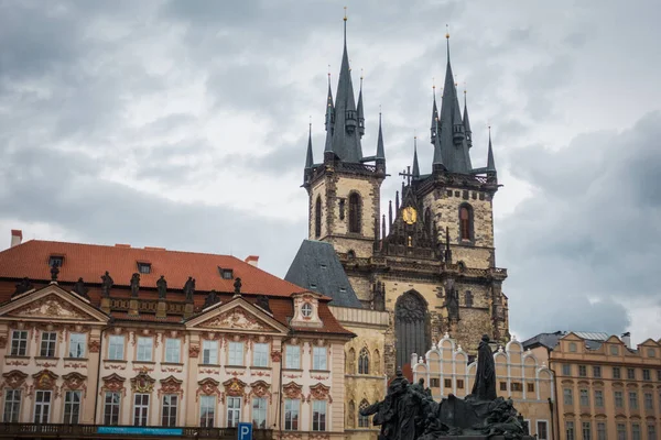Praga Czechy Września 2019 Piękne Ulice Architektura Jesiennej Pragi — Zdjęcie stockowe