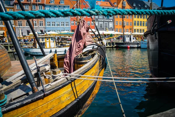 Copenhaga Dinamarca Julho 2019 Bela Arquitetura Copenhague Viajar Redor Copenhague — Fotografia de Stock