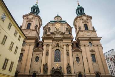 Prag, Çek Cumhuriyeti - 21 Eylül, Prag 'ın güzel sokakları ve mimarisi