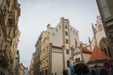 Prag, Çek Cumhuriyeti - 21 Eylül, Prag 'ın güzel sokakları ve mimarisi