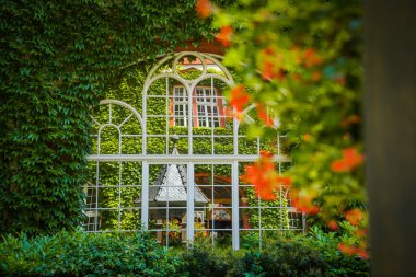 Wrocaw, Polonya - 17 Haziran 2019. Eski Polonya şehrinin mimarisi.